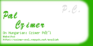 pal czimer business card